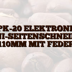 1PK-20 ELEKTRONIK MINI-SEITENSCHNEIDER 110MM MIT FEDER