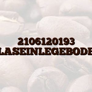 2106120193 GLASEINLEGEBODEN