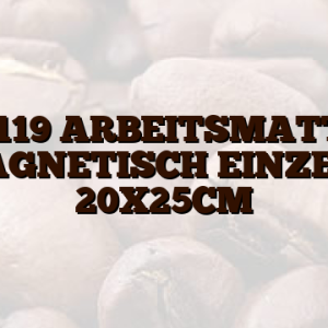 2-119 ARBEITSMATTE MAGNETISCH EINZELN 20X25CM