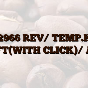 42042966 REV/ TEMP.KNOB SHAFT(WITH CLICK)/ ALVA