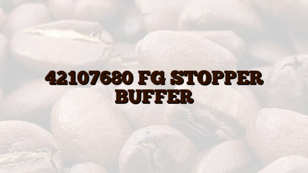 42107680 FG STOPPER BUFFER