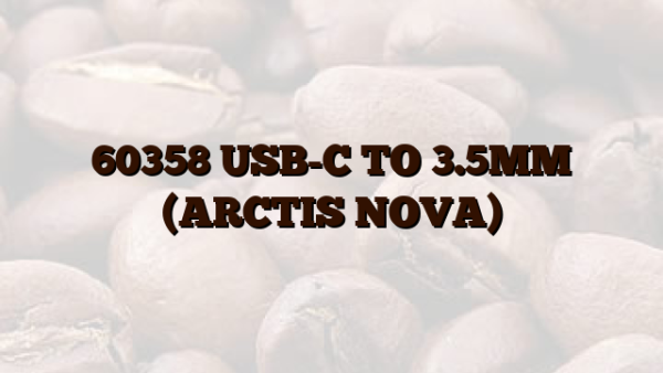 60358 USB-C TO 3.5MM (ARCTIS NOVA)
