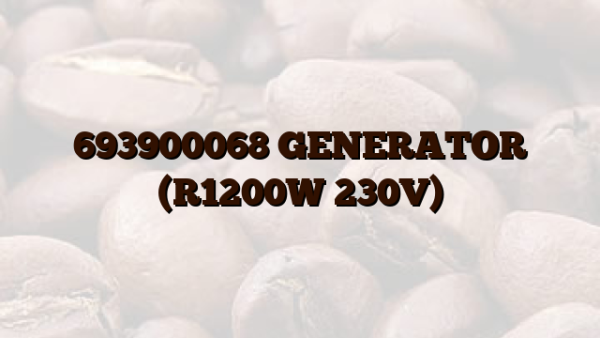 693900068 GENERATOR (R1200W 230V)