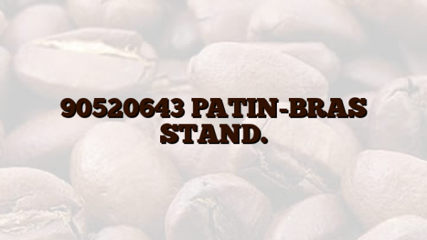 90520643 PATIN-BRAS STAND.