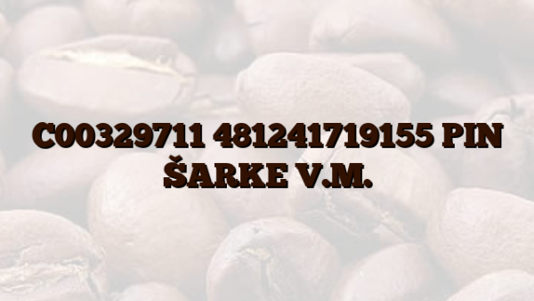 C00329711 481241719155 PIN ŠARKE V.M.