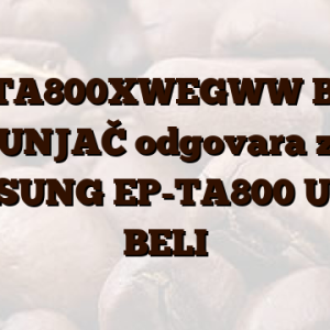 EP-TA800XWEGWW BRZI PUNJAČ odgovara za SAMSUNG EP-TA800 USB-C,  BELI
