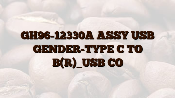 GH96-12330A ASSY USB GENDER-TYPE C TO B(R)_USB CO