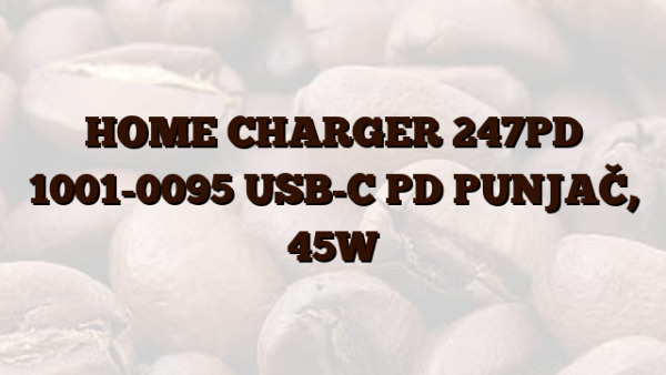 HOME CHARGER 247PD 1001-0095 USB-C PD PUNJAČ,  45W