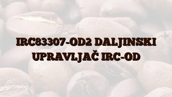 IRC83307-OD2 DALJINSKI UPRAVLJAČ IRC-OD