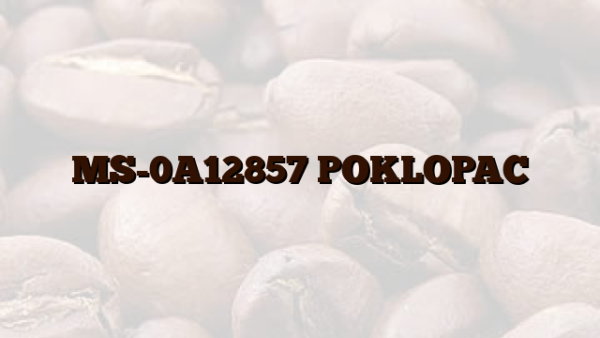 MS-0A12857 POKLOPAC