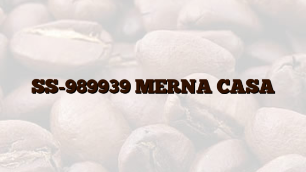 SS-989939 MERNA CASA