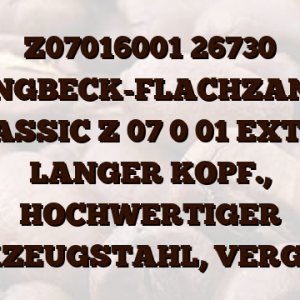 Z07016001 26730 LANGBECK-FLACHZANGE CLASSIC Z 07 0 01 EXTRA LANGER KOPF.,  HOCHWERTIGER WERKZEUGSTAHL,  VERGÜTET.