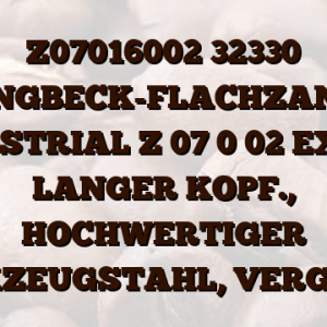 Z07016002 32330 LANGBECK-FLACHZANGE INDUSTRIAL Z 07 0 02 EXTRA LANGER KOPF.,  HOCHWERTIGER WERKZEUGSTAHL,  VERGÜTET.