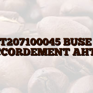 ZYT207100045 BUSE DE RACCORDEMENT AHTD65