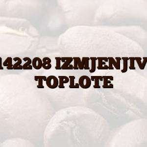 00142208 IZMJENJIVAC TOPLOTE