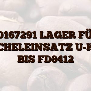 00167291 LAGER FÜR STACHELEINSATZ U-KORB BIS FD8412