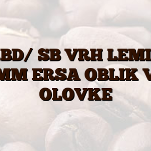 0832BD/ SB VRH LEMILICE 1,0MM ERSA OBLIK VRH OLOVKE