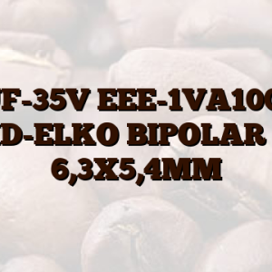 10UF-35V EEE-1VA100NP SMD-ELKO BIPOLAR 85° 6,3X5,4MM