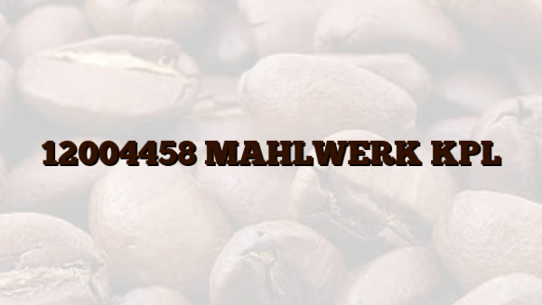 12004458 MAHLWERK KPL