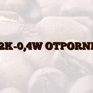 1,2K-0,4W OTPORNIK