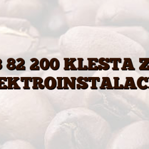 13 82 200 KLESTA ZA ELEKTROINSTALACIJU