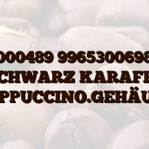 17000489 996530069847 SCHWARZ KARAFFE CAPPUCCINO.GEHÄUSE