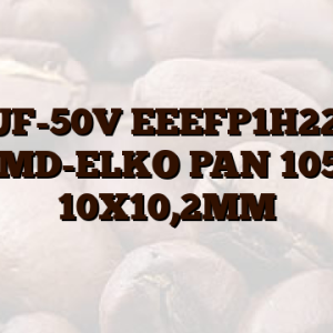 220UF-50V EEEFP1H221AP SMD-ELKO PAN 105° 10X10,2MM