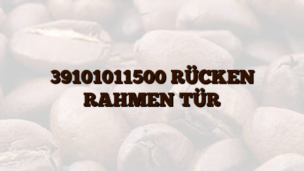 39101011500 RÜCKEN RAHMEN TÜR