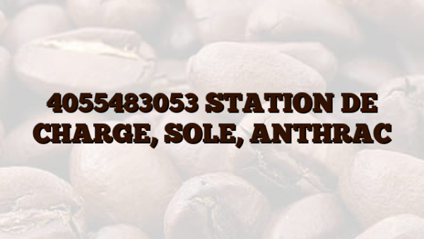 4055483053 STATION DE CHARGE, SOLE, ANTHRAC