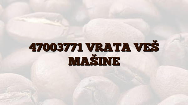 47003771 VRATA VEŠ MAŠINE