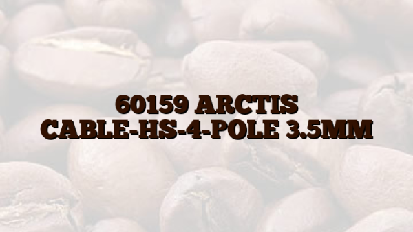 60159 ARCTIS CABLE-HS-4-POLE 3.5MM