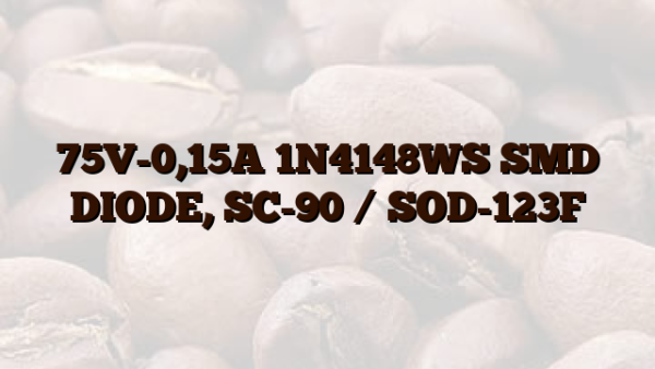 75V-0,15A 1N4148WS SMD DIODE,  SC-90 /  SOD-123F