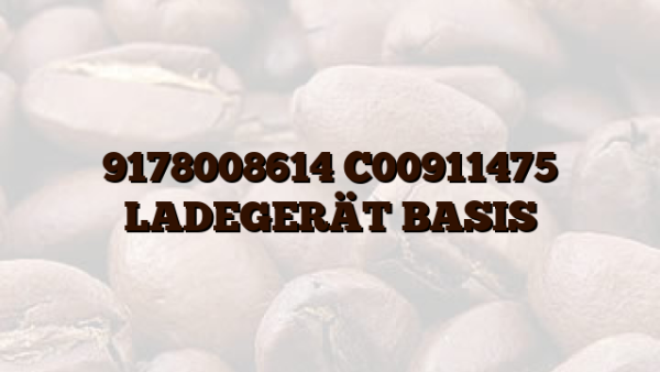 9178008614 C00911475 LADEGERÄT BASIS
