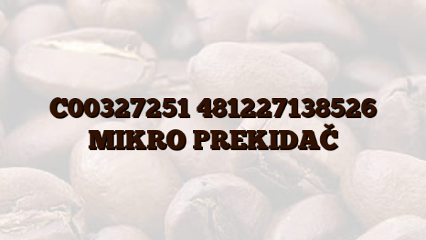 C00327251 481227138526 MIKRO PREKIDAČ