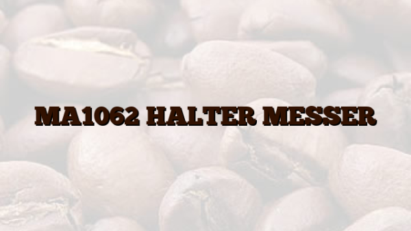 MA1062 HALTER MESSER