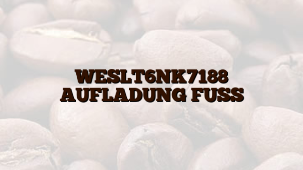 WESLT6NK7188 AUFLADUNG FUSS